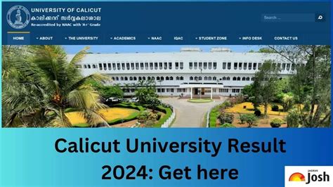 first semester result calicut university 2024|Calicut University Result 2024 OUT at results.uoc.ac.in: Direct Link to.